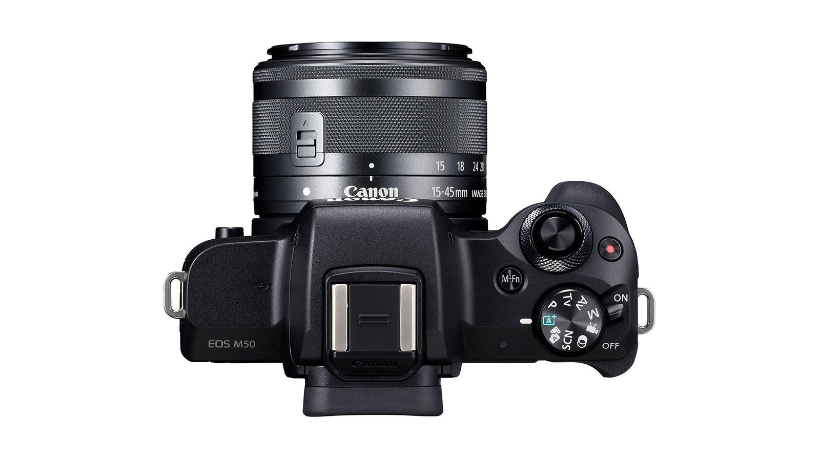 Canon's New M50 Mirrorless with 4K top view