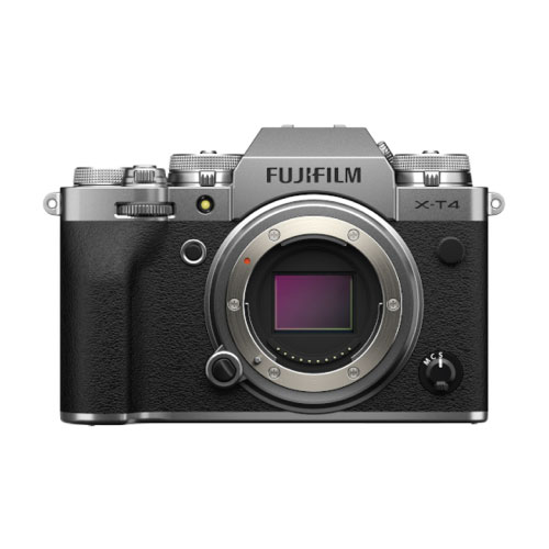 Fujifilm X-T4 Silver Camera Body, Retro Camera modern technology